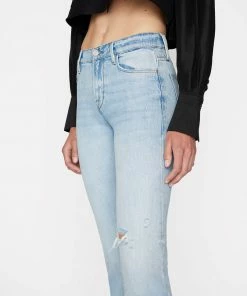 Frame-denim Women Le High Straight -- Winslow