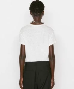 Frame-denim Easy True Tee -- Blanc Women