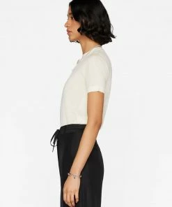 Frame-denim Refined Sweater Tee -- Off White