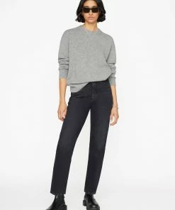 Frame-denim High 'N' Tight Straight -- Inkwell
