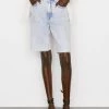 Frame-denim High Rise Bermuda -- Whisper Women