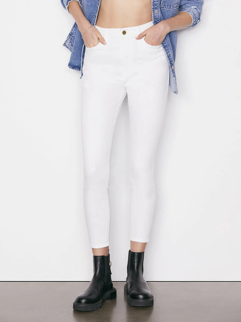 Best Pirce π₯ Frame-denim Ali High Rise Skinny Cigarette -- Blanc π© Women π 7 Frame-denim Ali High Rise Skinny Cigarette -- Blanc Women