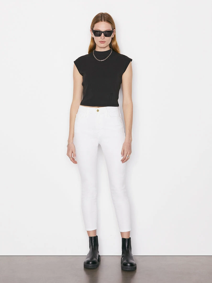 Best Pirce π₯ Frame-denim Ali High Rise Skinny Cigarette -- Blanc π© Women π 2 Frame-denim Ali High Rise Skinny Cigarette -- Blanc Women