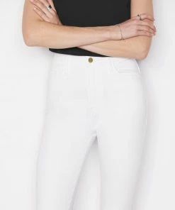 Best Pirce π₯ Frame-denim Ali High Rise Skinny Cigarette -- Blanc π© Women π 10 Frame-denim Ali High Rise Skinny Cigarette -- Blanc Women