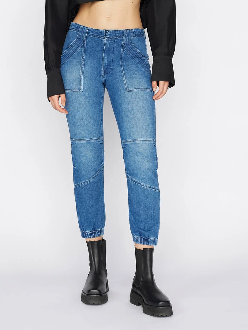 Best deal ๐ Frame-denim ๐ฉ Women Banded Bottom Trapunto Pant -- Waltz ๐ 1 Frame-denim Women Banded Bottom Trapunto Pant -- Waltz