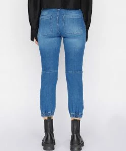 Best deal ๐ Frame-denim ๐ฉ Women Banded Bottom Trapunto Pant -- Waltz ๐ 13 Frame-denim Women Banded Bottom Trapunto Pant -- Waltz