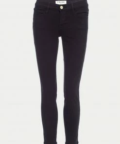 Frame-denim Women Le Color Crop -- Film Noir
