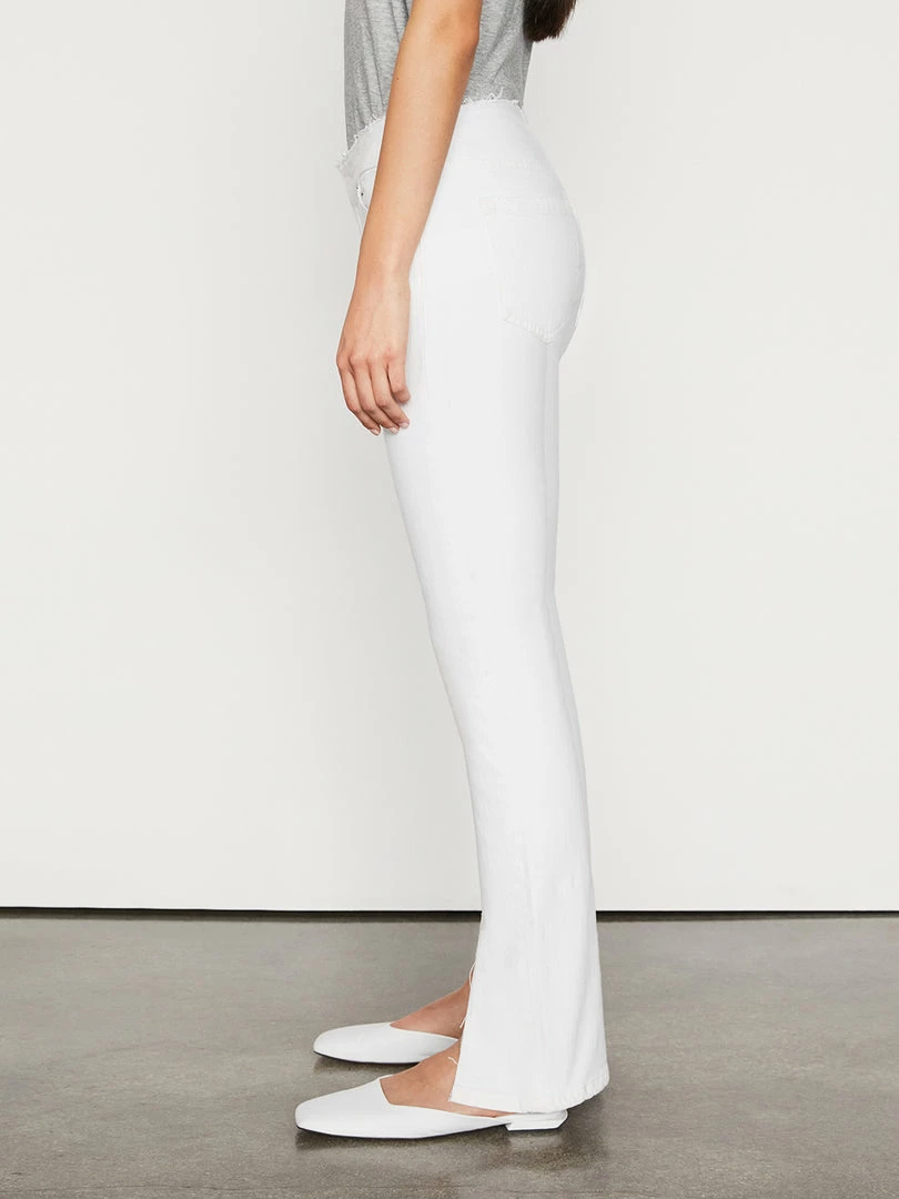 Best Pirce ๐ Frame-denim Cut Off Waist Mini Boot Slit -- Blanc ๐ 3 Frame-denim Cut Off Waist Mini Boot Slit -- Blanc