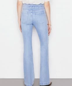 Frame-denim Double Button Flare -- Caye