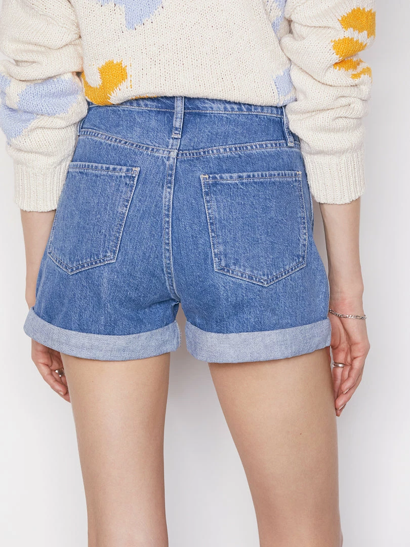 Best deal ⌛ Frame-denim High Rise Cuffed Short -- Sea Level ✨ 5 Frame-denim High Rise Cuffed Short -- Sea Level