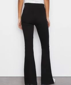 Frame-denim The Jetset Flare -- Sheen Noir