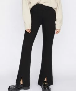 Frame-denim The Jetset Slit Flare -- Sheen Noir