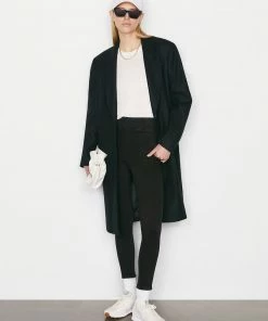 Frame-denim The Jetset Skinny Crop -- Sheen Noir Women