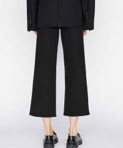 Budget ๐งจ Frame-denim Jetset Wide Crop -- Sheen Noir ๐ฅฐ 11 Frame-denim Jetset Wide Crop -- Sheen Noir