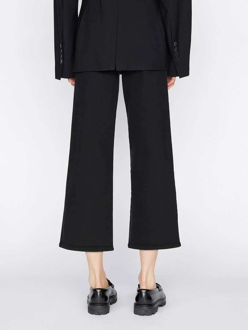 Budget ๐งจ Frame-denim Jetset Wide Crop -- Sheen Noir ๐ฅฐ 6 Frame-denim Jetset Wide Crop -- Sheen Noir