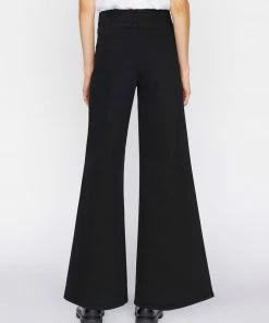 Deals 🤩 Frame-denim Jetset Wide Leg -- Sheen Noir 👩 Women 🔔 11 Frame-denim Jetset Wide Leg -- Sheen Noir Women