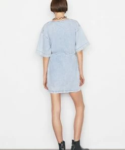 Frame-denim Kaftan Mini Dress -- Breezy