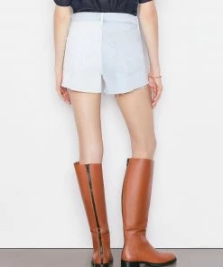 Frame-denim Le Brigette Short -- Splitscreen Women