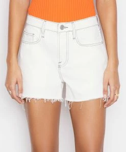 Discount ๐ Frame-denim ๐ฉ Women Le Brigette Short -- Chalked โจ 6 Frame-denim Women Le Brigette Short -- Chalked