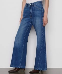 Best deal 😉 Frame-denim Le Baggy Palazzo -- Seafarer 😀 7 Frame-denim Le Baggy Palazzo -- Seafarer