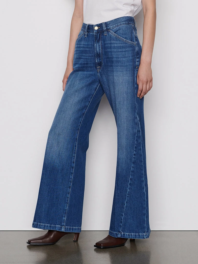 Best deal 😉 Frame-denim Le Baggy Palazzo -- Seafarer 😀 3 Frame-denim Le Baggy Palazzo -- Seafarer