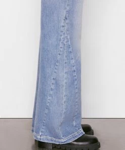 Brand new 🥰 Frame-denim 👩 Women Le Baggy Palazzo -- Iceberg Flat ⭐ 13 Frame-denim Women Le Baggy Palazzo -- Iceberg Flat
