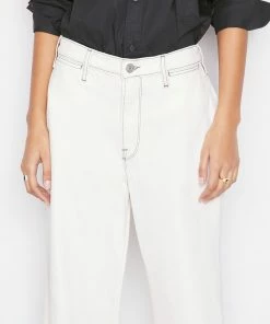 Frame-denim Le Baggy Palazzo -- Chalked Women