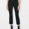Frame-denim Le Crop Mini Boot -- Film Noir