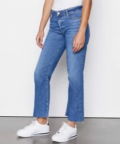 Frame-denim Le Crop Mini Boot Degradable -- Gratitude