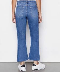 Frame-denim Le Crop Mini Boot Degradable -- Gratitude