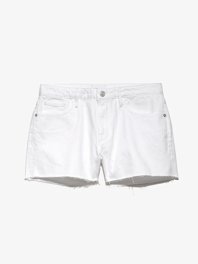 Best deal 😍 Frame-denim Le Grand Garcon Short -- Blanc 🎉 6 Frame-denim Le Grand Garcon Short -- Blanc