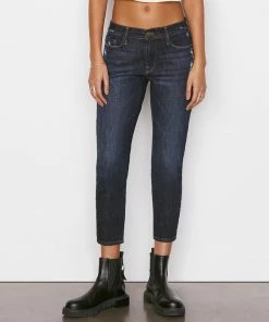 Frame-denim Le Garcon Crop -- Covant
