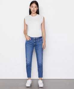 Frame-denim Le Garcon Degradable -- Gratitude