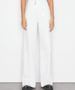 Frame-denim Le Hardy Wide Leg -- Blanc