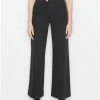 Frame-denim Women Le Hardy Wide Leg -- Film Noir