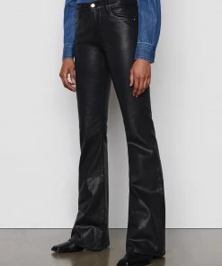 Frame-denim Le High Flare -- Noir Women