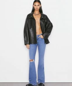 Frame-denim Le High Flare -- Sunfaded Rips Women