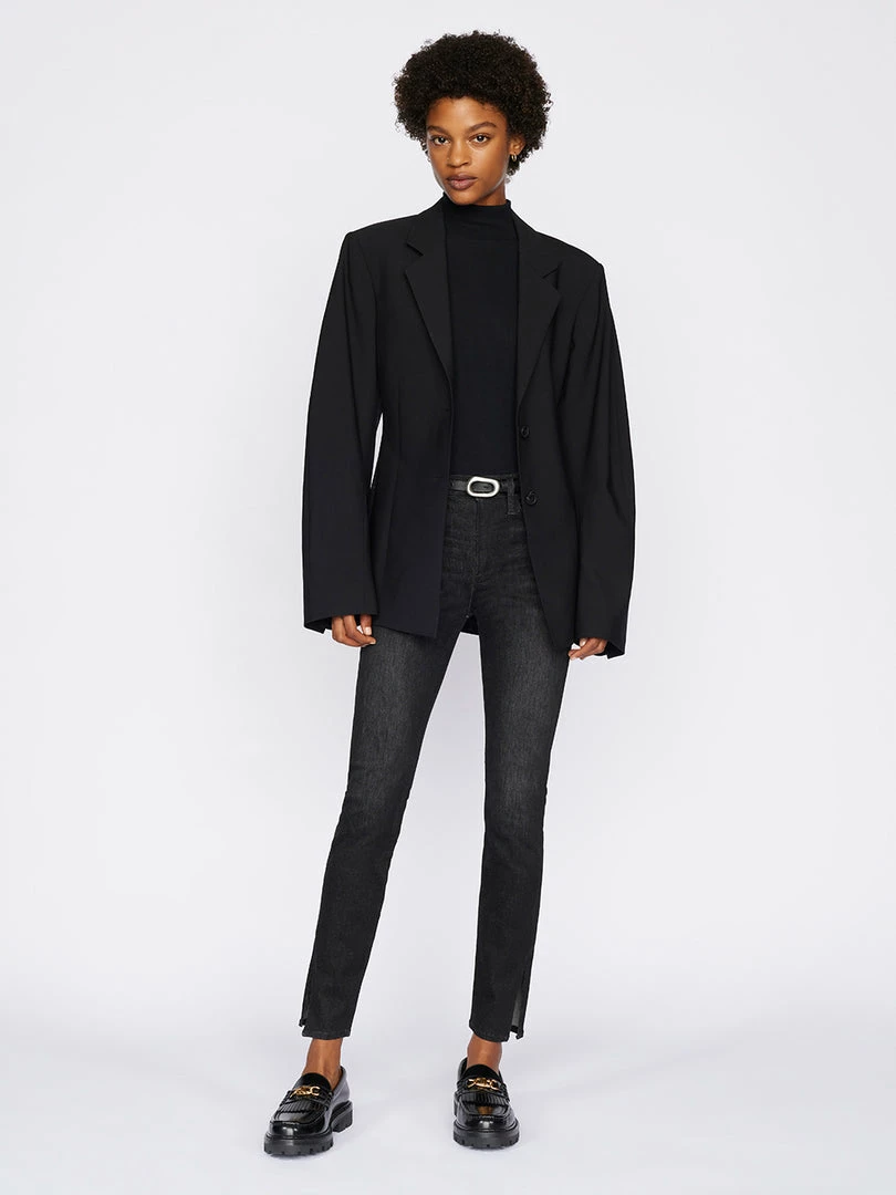 Cheap βοΈ Frame-denim π© Women Le High Skinny -- Corvo Slit βοΈ 2 Frame-denim Women Le High Skinny -- Corvo Slit