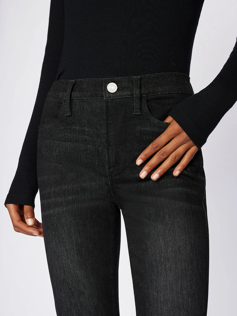 Cheap βοΈ Frame-denim π© Women Le High Skinny -- Corvo Slit βοΈ 3 Frame-denim Women Le High Skinny -- Corvo Slit