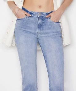 Frame-denim Le High Straight Degradable -- Aura Women