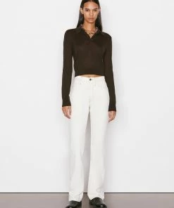 Frame-denim Women Le Italien Flare -- Blanc