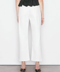 Frame-denim Le Jane Crop -- Rumpled Blanc Grind Women