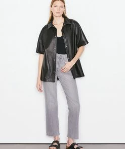 Frame-denim Le Jane Crop -- Somber