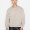 Frame-denim Men Oversized Sweatshirt -- Canvas Beige