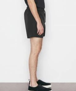 Frame-denim Nylon Active Short -- Noir