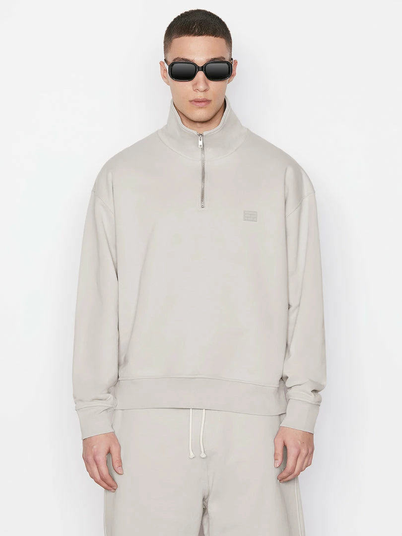 Hot Sale βοΈ Frame-denim Zip Up Sweatshirt -- Grey Green π― 1 Frame-denim Zip Up Sweatshirt -- Grey Green