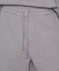 Frame-denim Logo Splash Paint Sweatshort -- Grey Melange