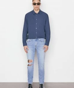 Frame-denim Men L'Homme Slim -- Bahamas Destruct