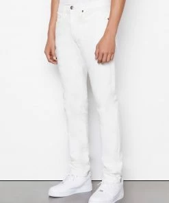 Frame-denim L'Homme Slim Stretch Twill -- Whisper White