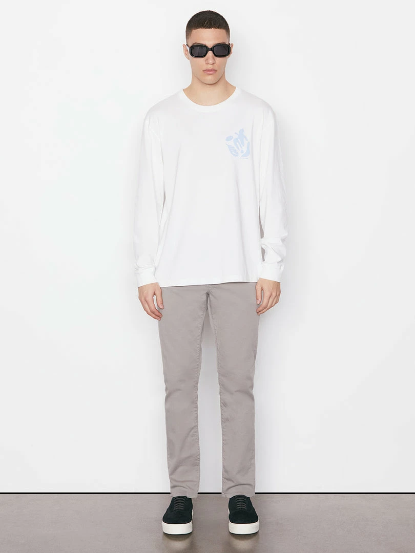 Cheapest 🥰 Frame-denim Men L'Homme Slim Stretch Twill -- Garage Grey ❤️ 2 Frame-denim Men L'Homme Slim Stretch Twill -- Garage Grey